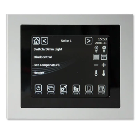 Urządzenie KNX Rama metalowa aluminiowa
