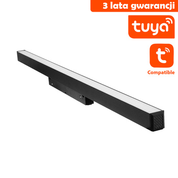 Linia LED Magnetic liniowa opal 60cm TUYA 20W CCT czarna