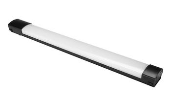 Linia LED Magnetic Ultra Slim czarna z kloszem 12W 3000K