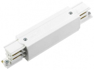 Zasilanie wewnętrzne 3-faz Global białe przelotowe