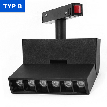 Reflektor LED Magnetic regulowany 6W 4000K czarny - TYP B