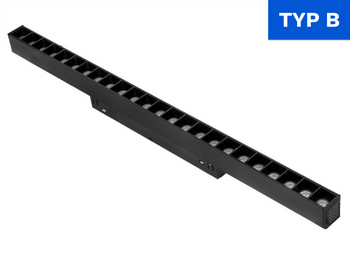 Reflektor LED Magnetic 24W 4000K 44cm czarny - TYP B