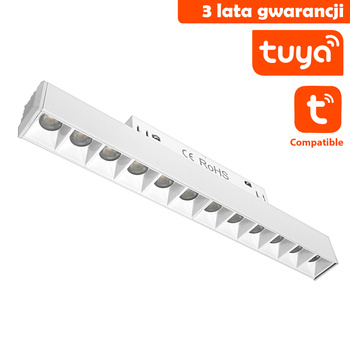 Linia LED Magnetic 22cm TUYA 12W biała CCT