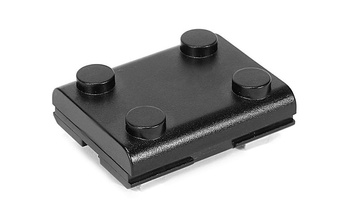 Łącznik prosty do szyn Magnetic Ultra Slim czarny