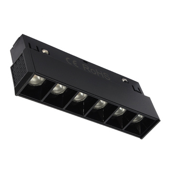Linia LED Magnetic LED z diodami 6x1W czarna 4000K