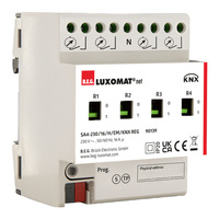 Urządzenie KNX SA4 - 230 / 16 / H / EM / KNX REG szary