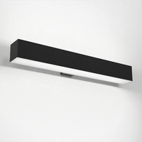 Linia ścienna LED 960Q czarna 505mm 2x19W 5800lm 3000K