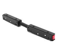 Łącznik zasilający elastyczny krótki czarny Magnetic