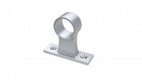 Uchwyt dystansowy niski fi 25 mm przelot. Chrom