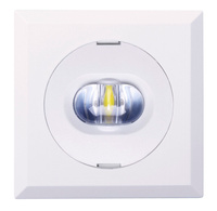 Oprawa sieciowo-awaryjna podtynkowa STARLET WHITE II LED QUAD SC 200 SA 3H MT IP20 / 92534