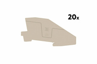 Loxone Płytka końcowa Weidmüller AEP ITB (20 sztuk