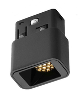 Mini LED Point Magnetic prostokąt 2W 3000K czarny